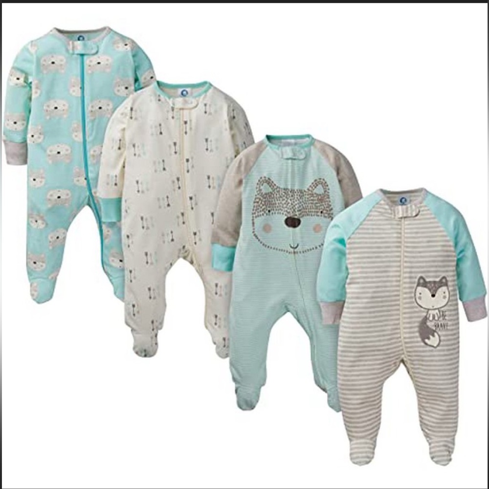 Gerber Baby Sleep and Play 4-pack